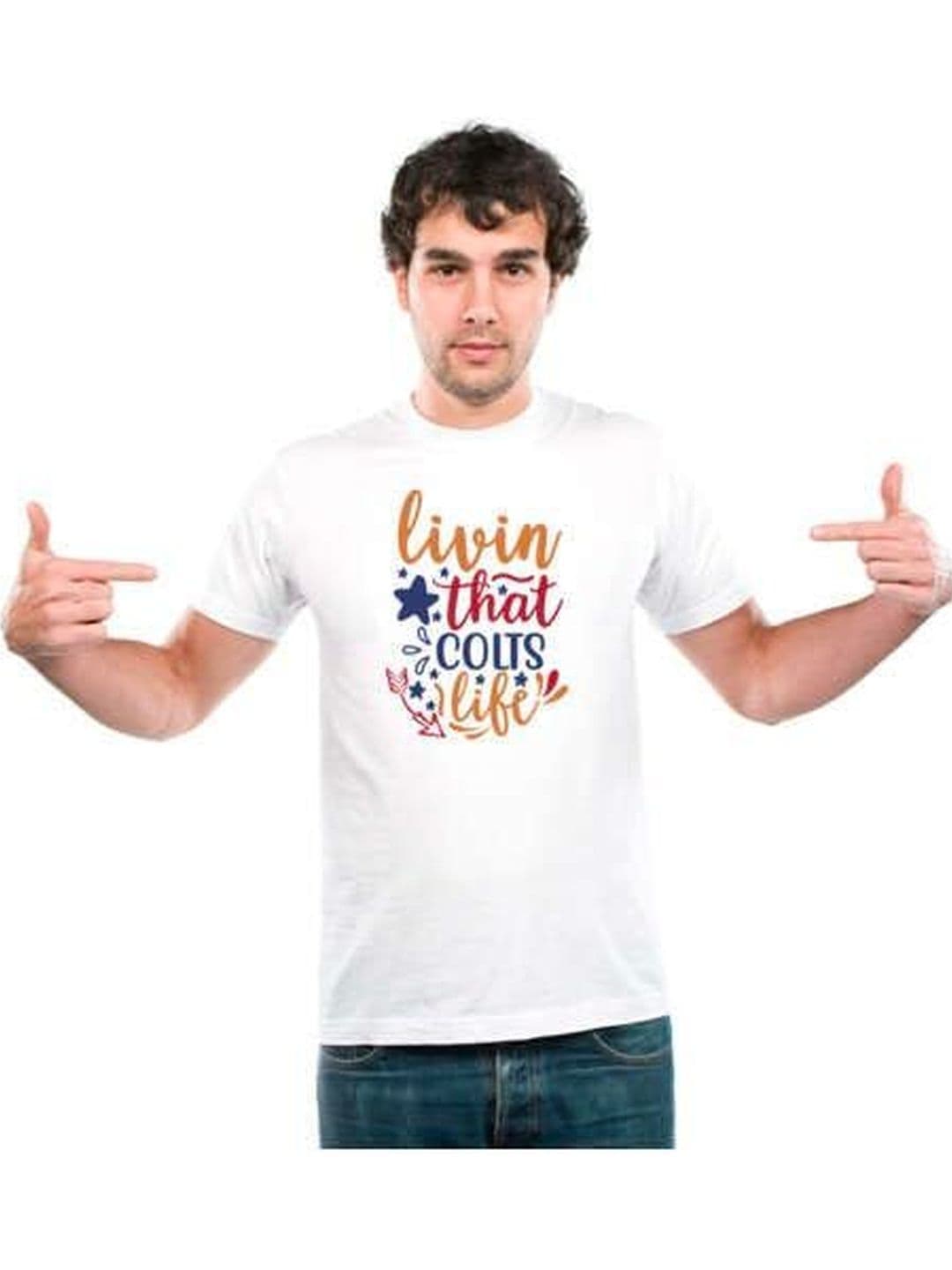 UDNAG Unisex Typography Printed T-shirt - view 1