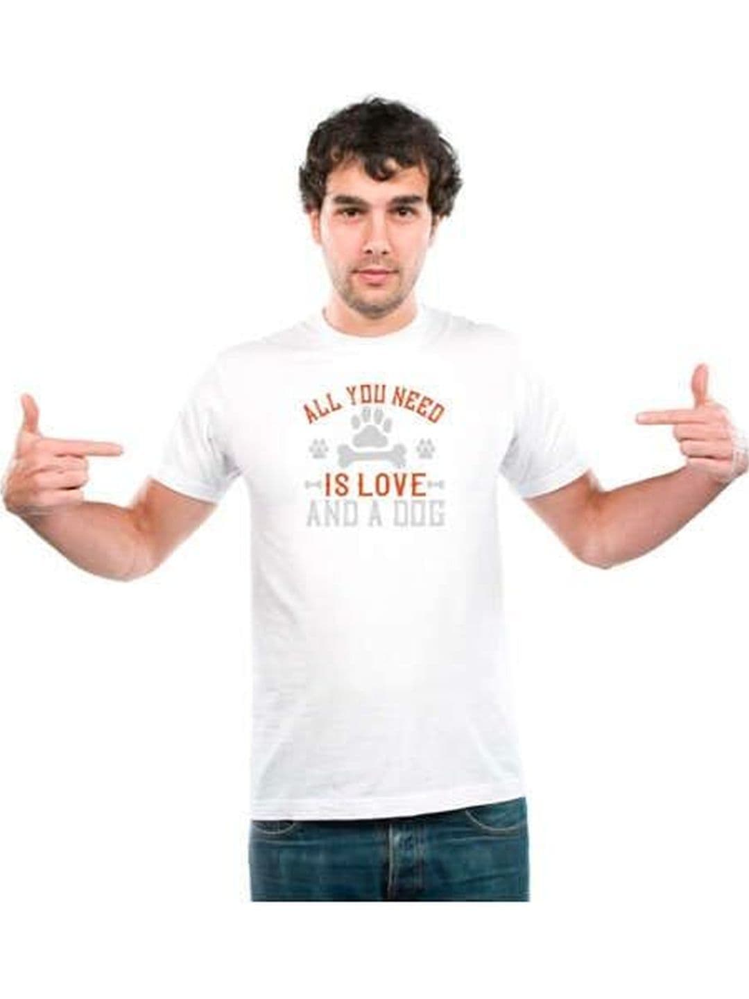 UDNAG Unisex Typography Printed T-shirt - view 1