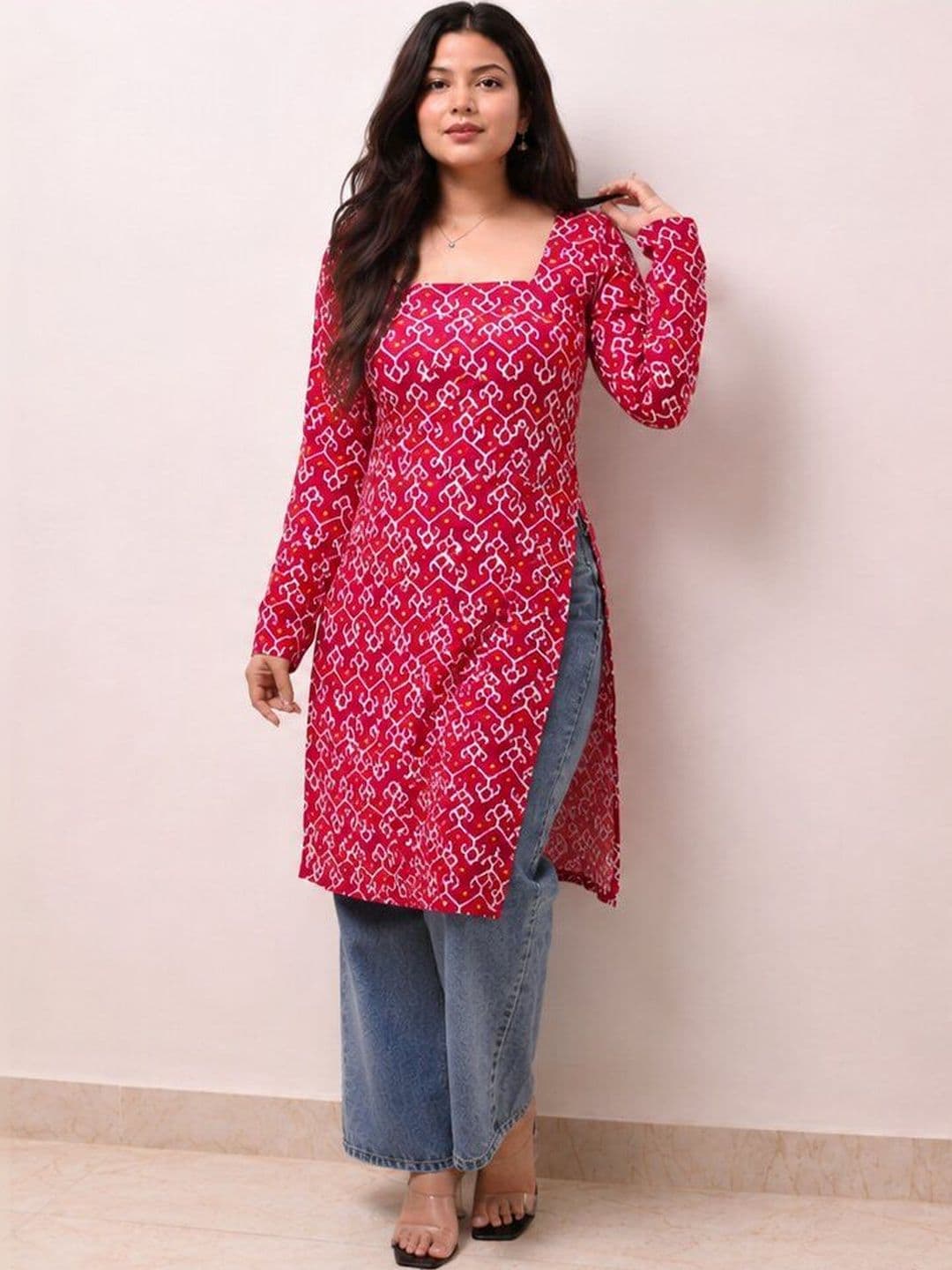 CHIRAAI Women Ethnic Motifs Printed Kurta - view 1