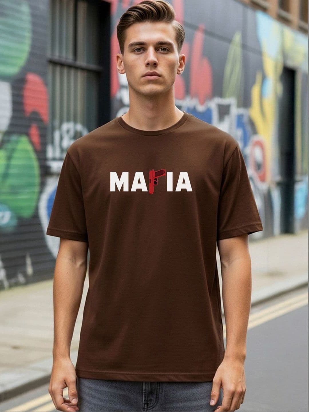 Timber N Threads Men Typography Printed T-shirt - view 1