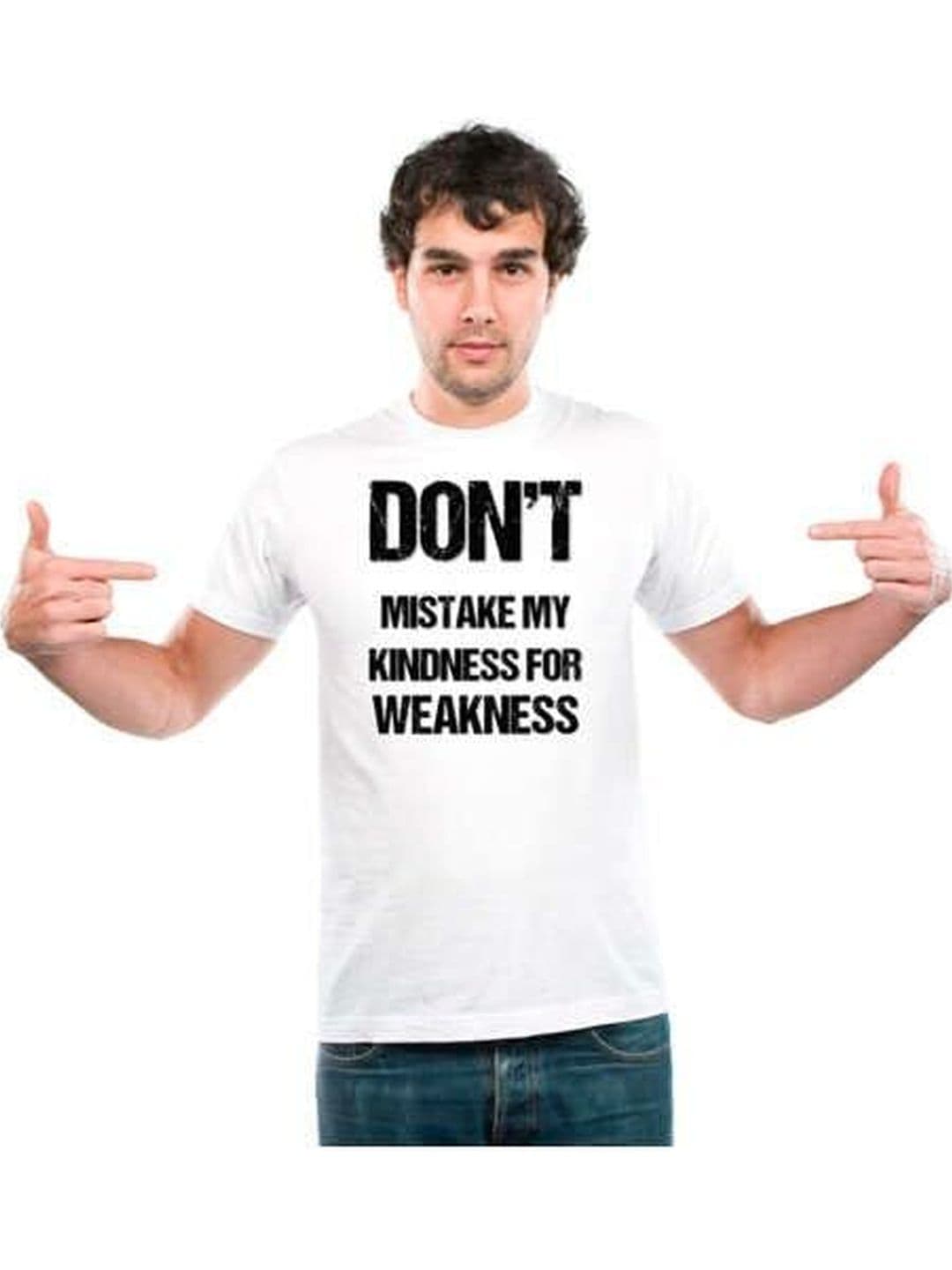 UDNAG Unisex Typography Printed T-shirt - view 1