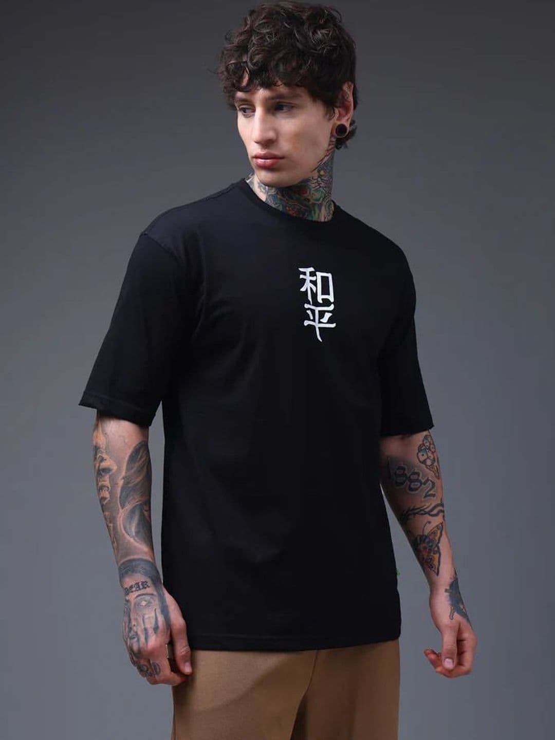 Timber N Threads Men Typography Printed Pure Cotton T-shirt - view 1