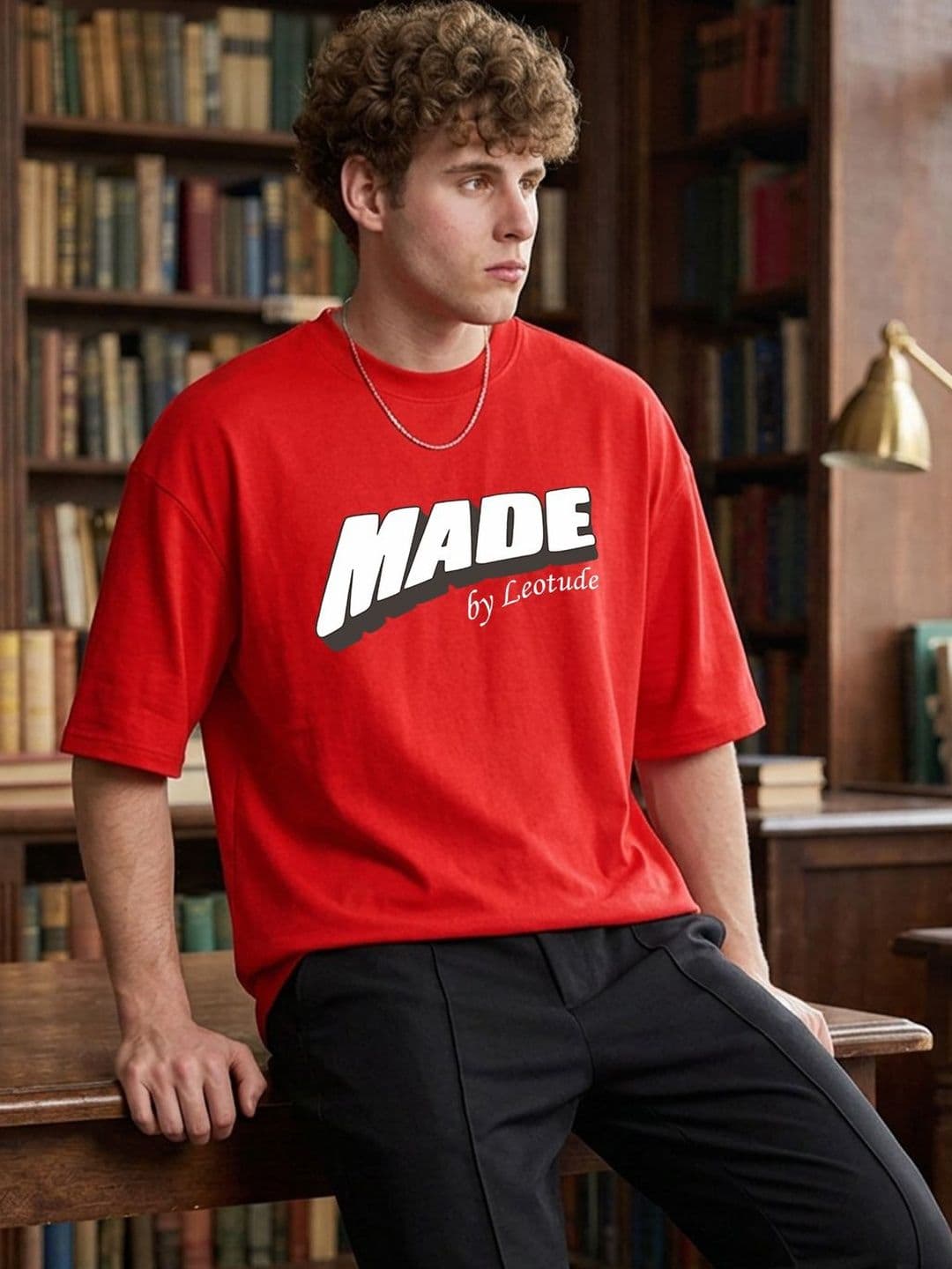 JUST ROAR Men Typography Printed T-shirt - view 1
