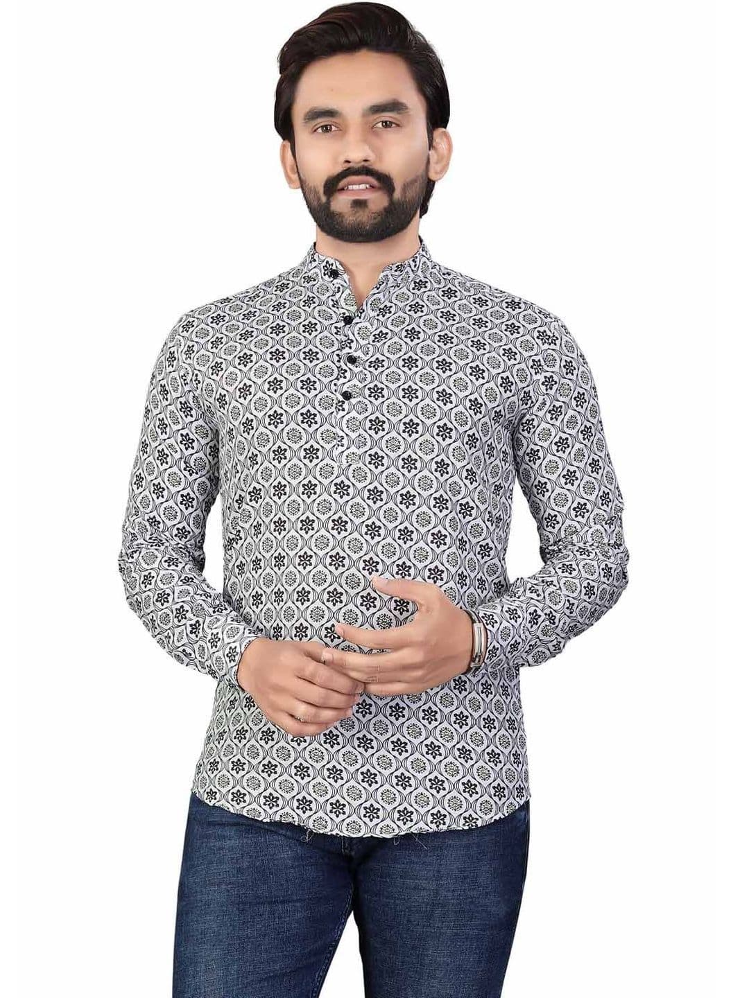 SEDUM SESTRI Men Ethnic Motifs Printed Kurta - view 1