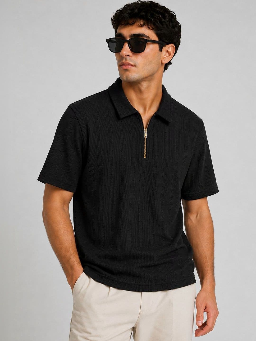 SZN Men Polo Collar T-shirt - view 1