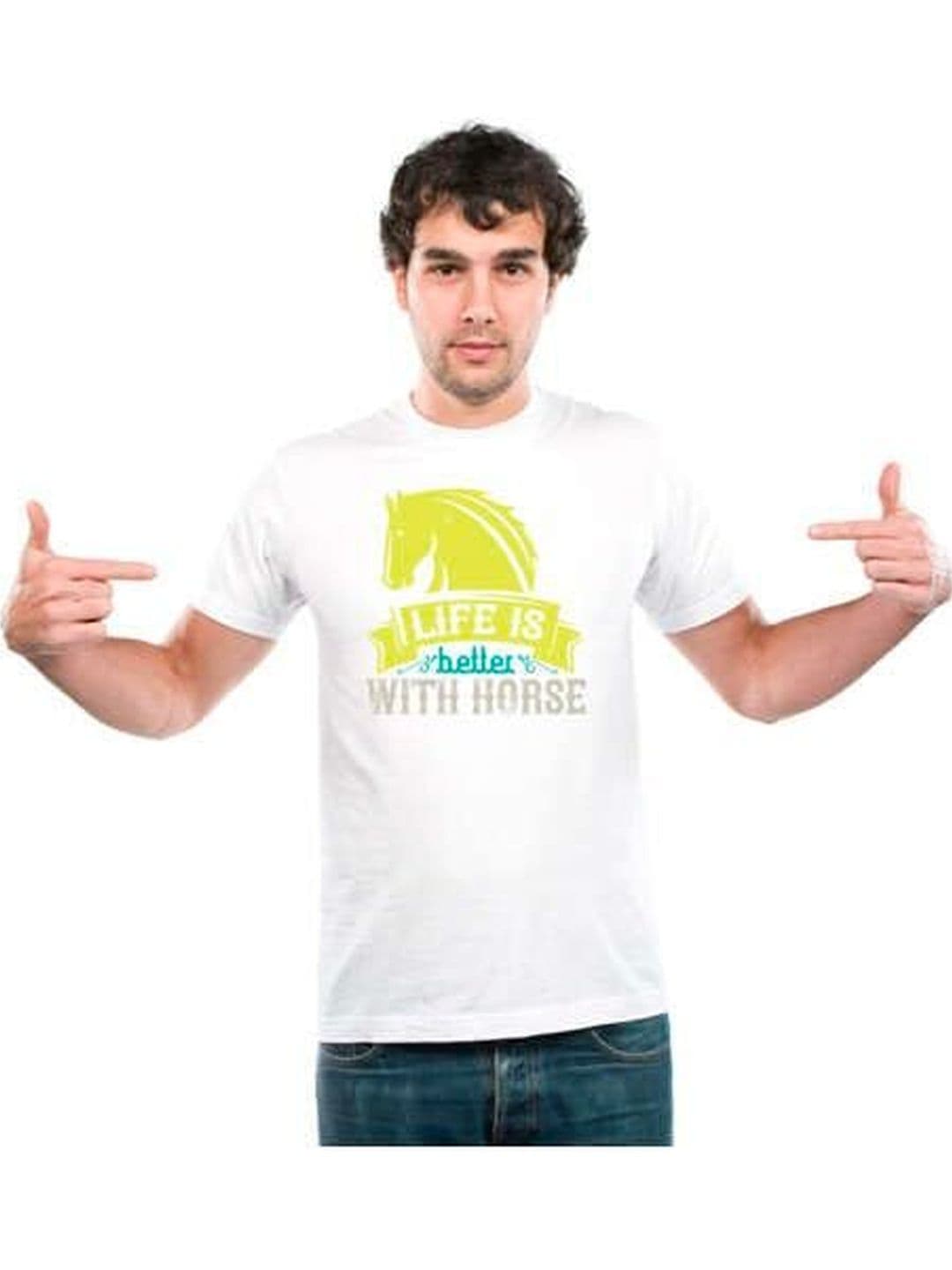 UDNAG Unisex Typography Printed T-shirt - view 1