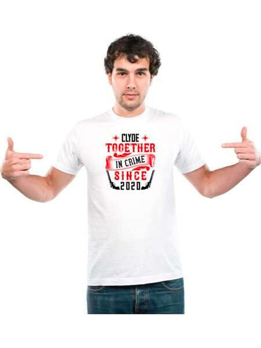 UDNAG Unisex Typography Printed T-shirt - view 1