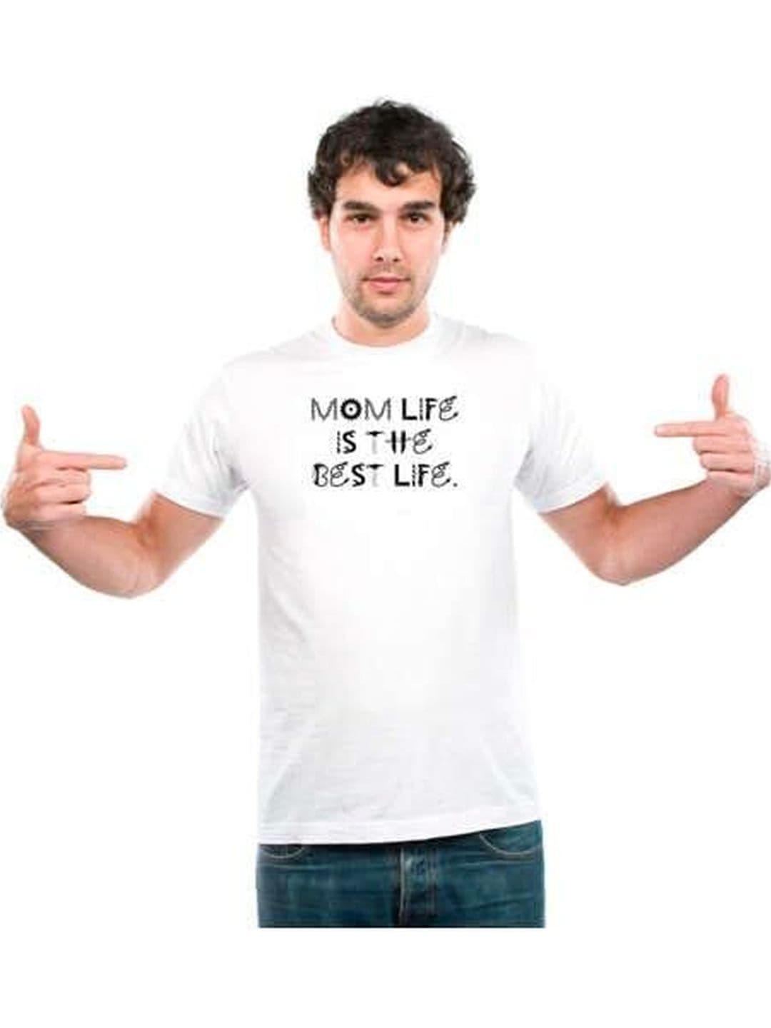 UDNAG Unisex Typography Printed T-shirt - view 1