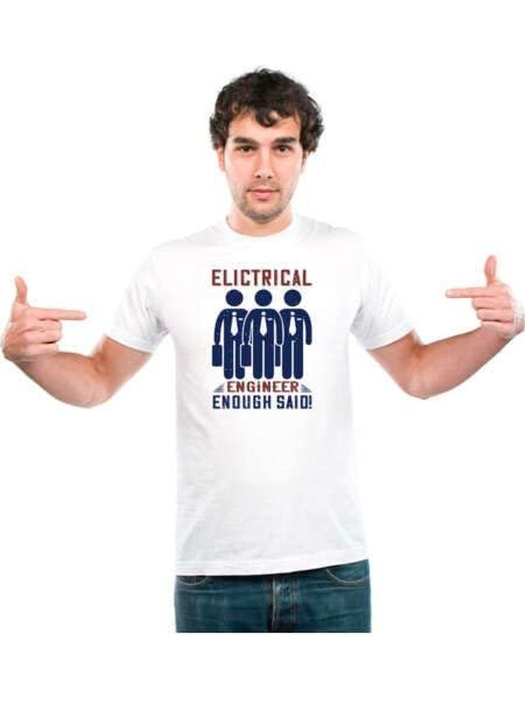 UDNAG Unisex Typography Printed T-shirt - view 1