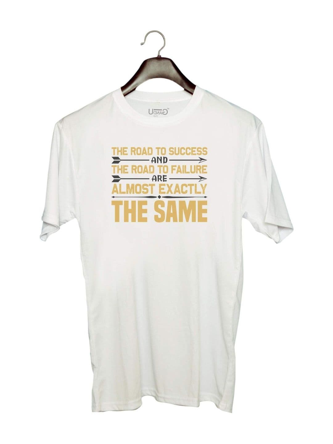 UDNAG Unisex Typography Printed T-shirt - view 1