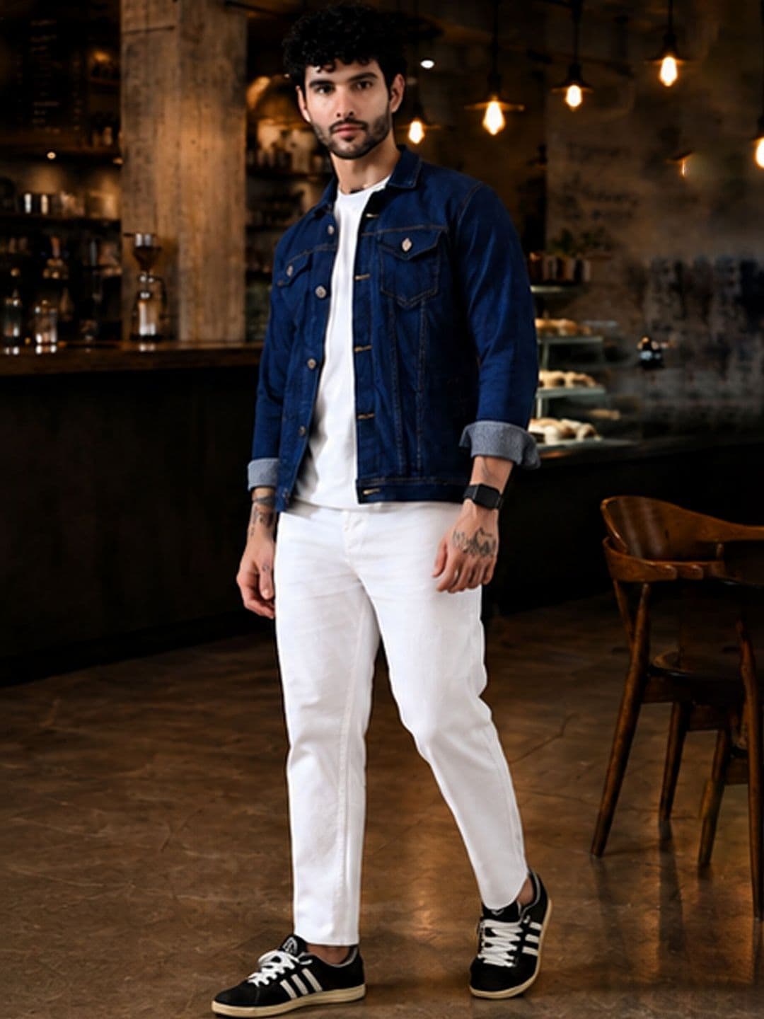MaverIQ Men Outdoor Denim Jacket - view 1