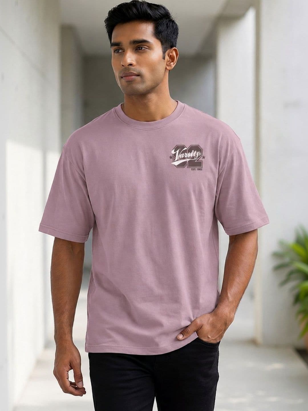 RAAX Men Typography Printed Pure Cotton T-shirt - view 1
