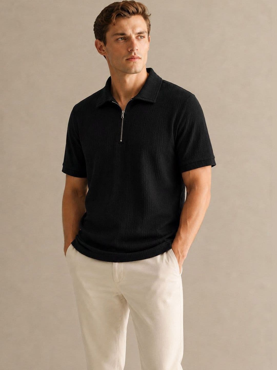 SZN Men Polo Collar T-shirt - view 1