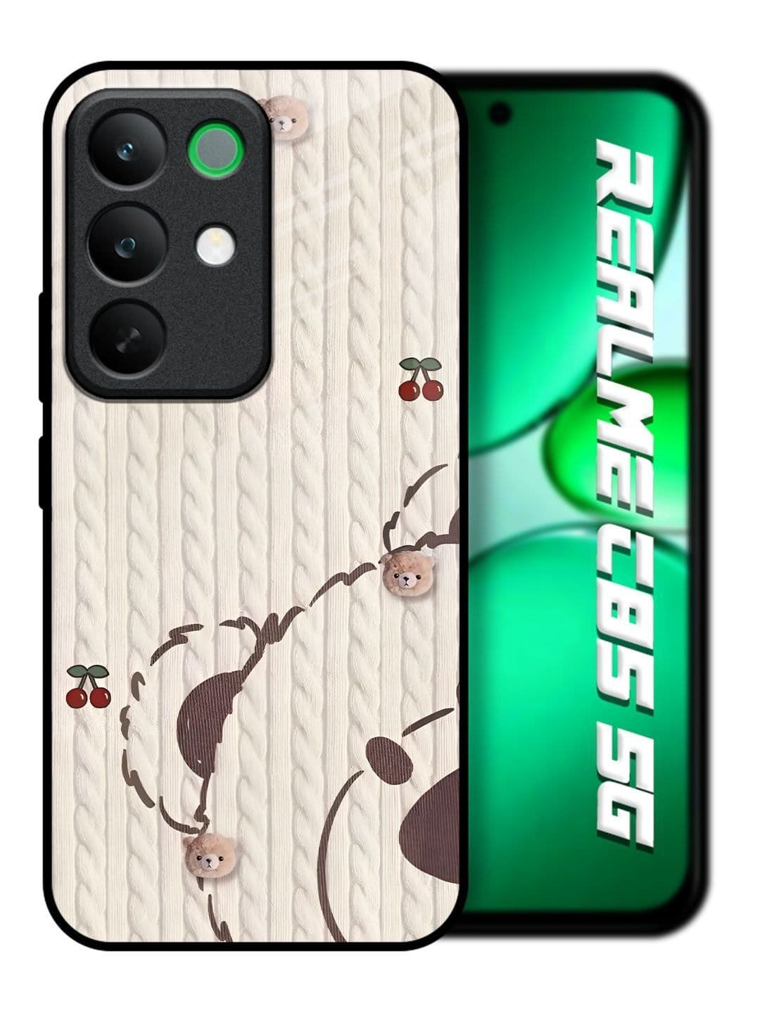 QRIOH Quirky Printed Realme C85 5G Back Case Mobile Accessories - view 1