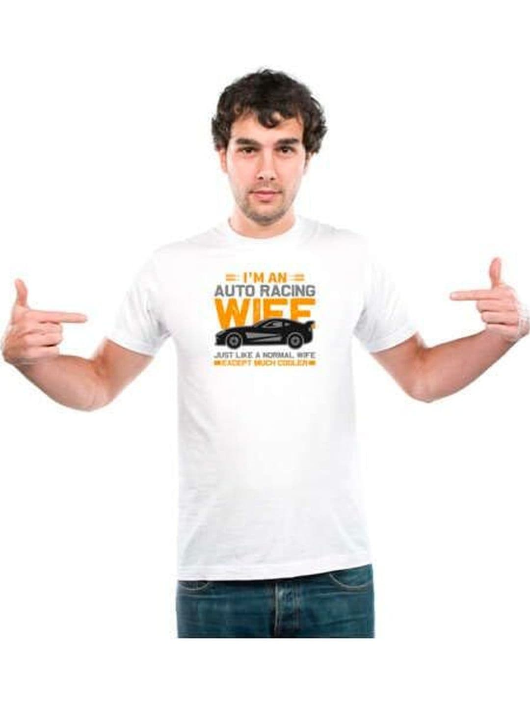UDNAG Unisex Typography Printed T-shirt - view 1