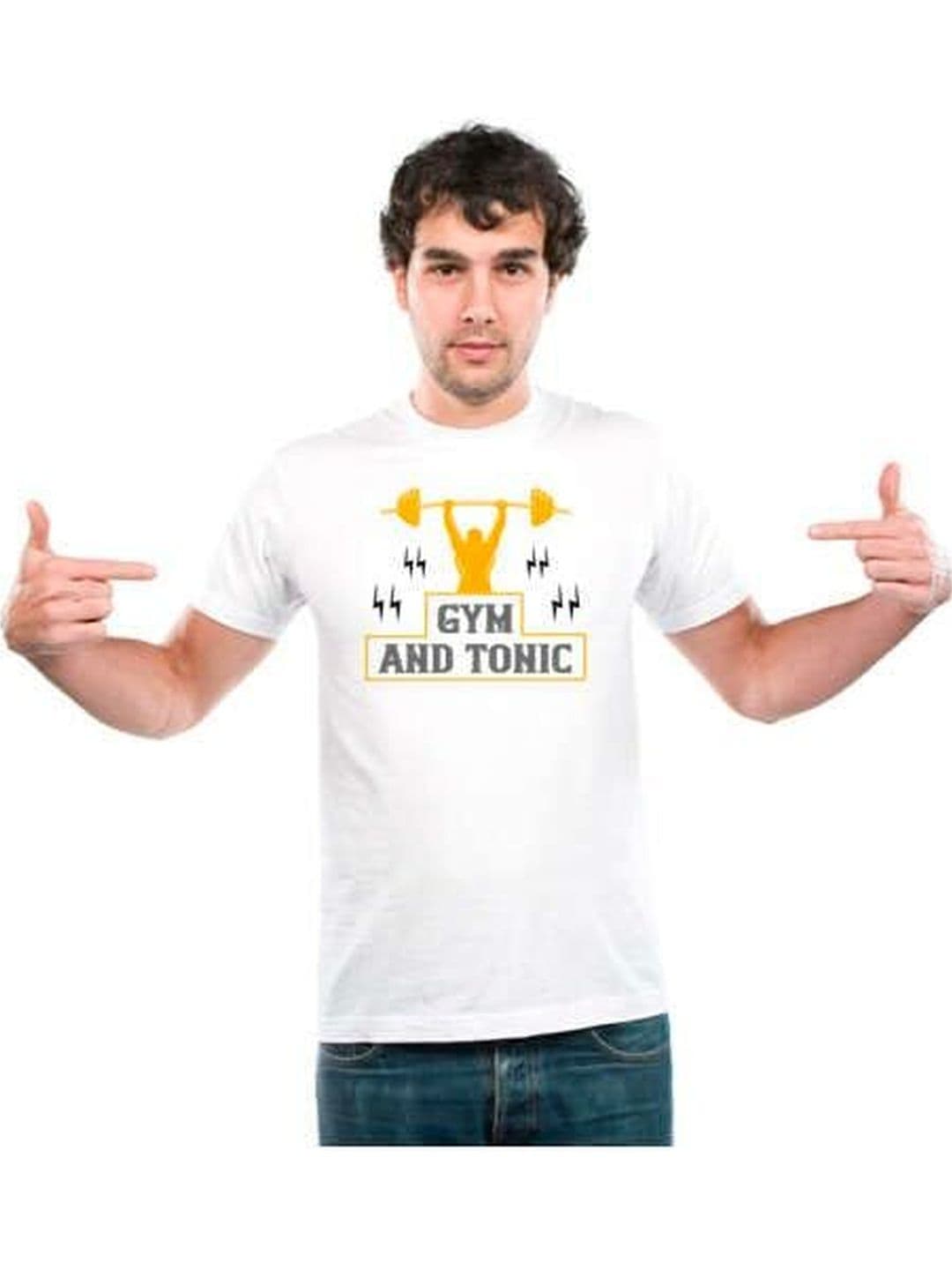 UDNAG Unisex Typography Printed T-shirt - view 1