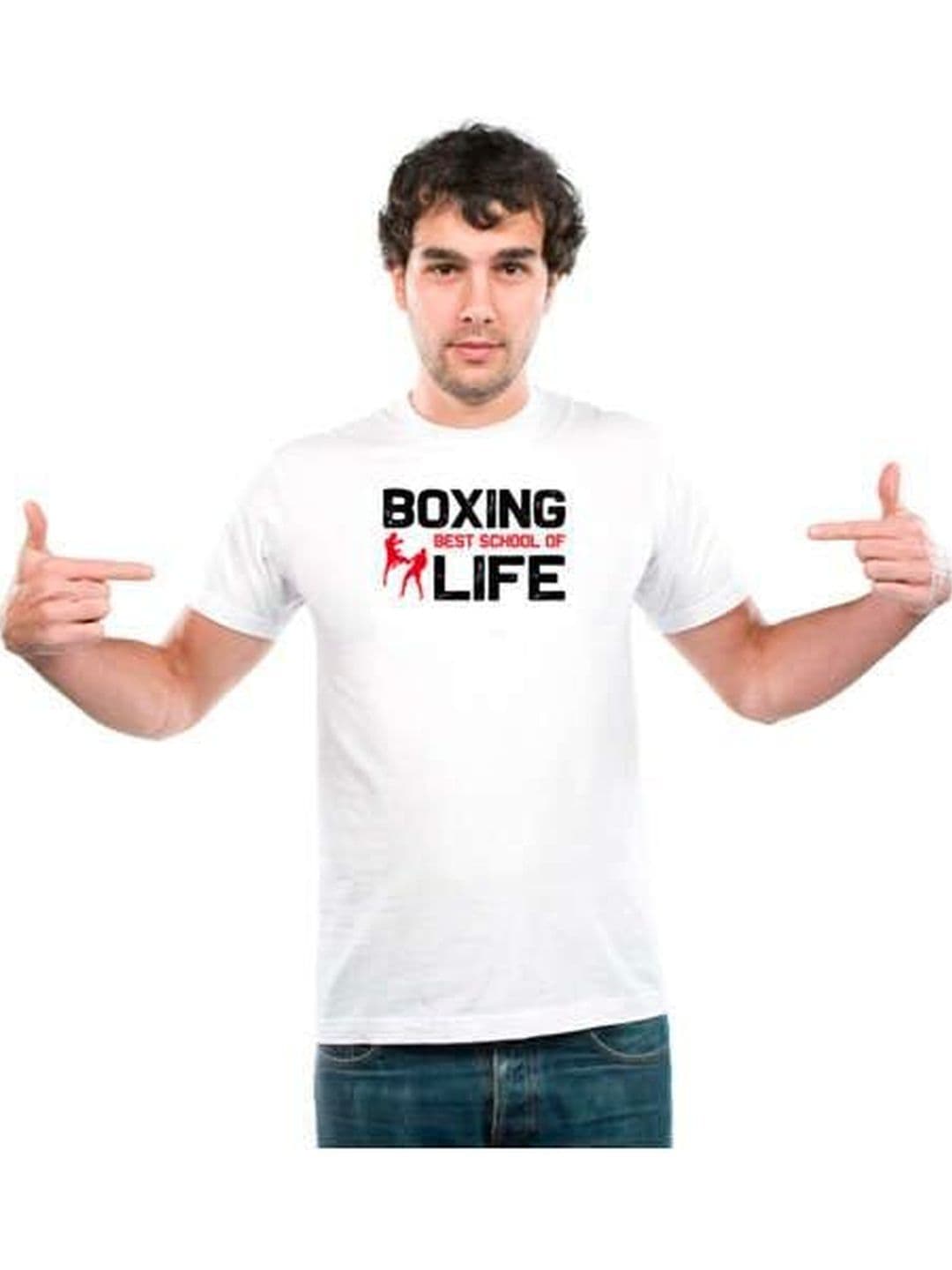 UDNAG Unisex Typography Printed T-shirt - view 1