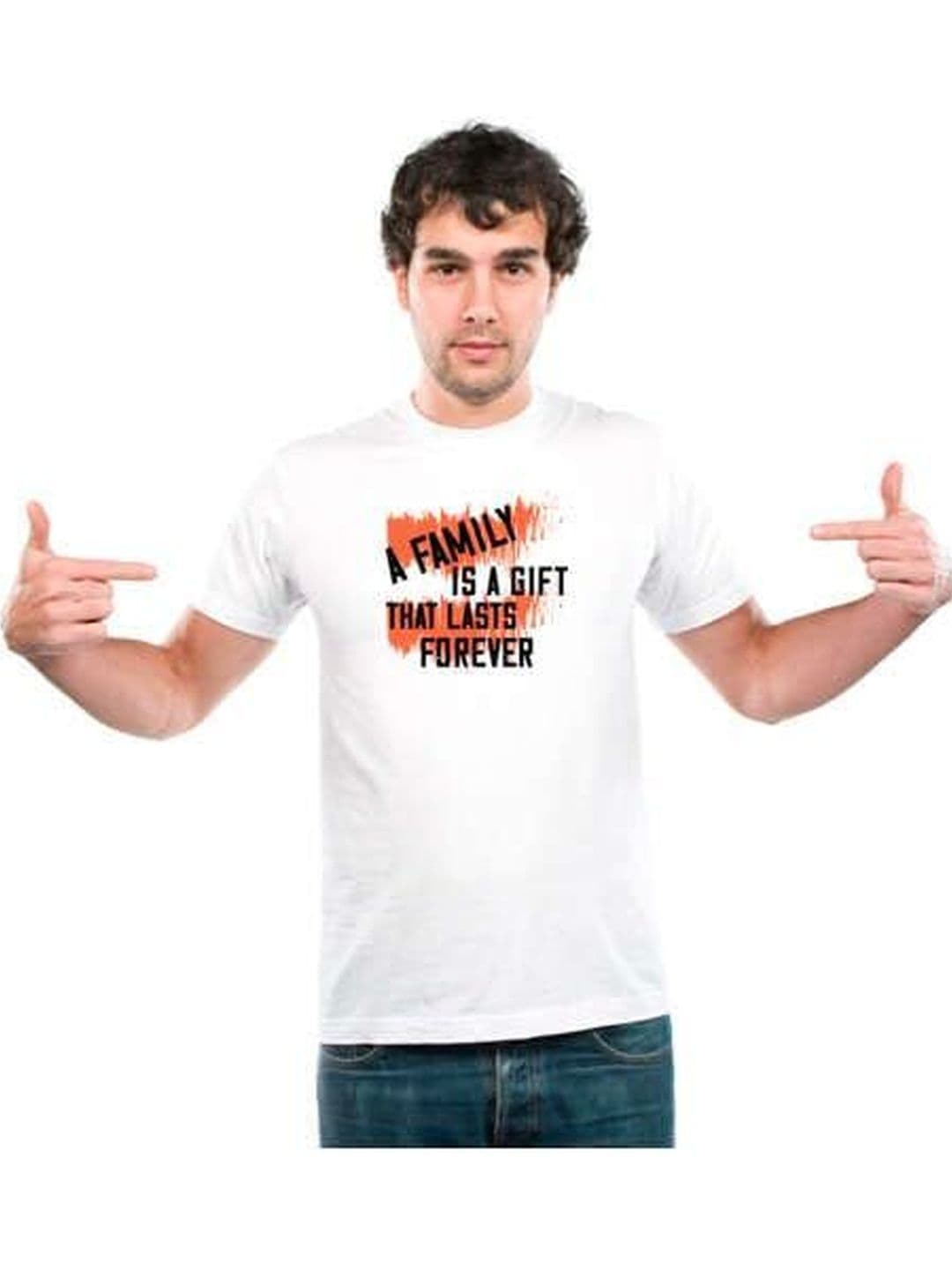 UDNAG Unisex Typography Printed T-shirt - view 1