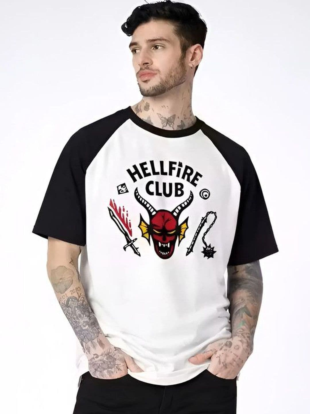 Annnackel Men Colourblocked T-shirt - view 1