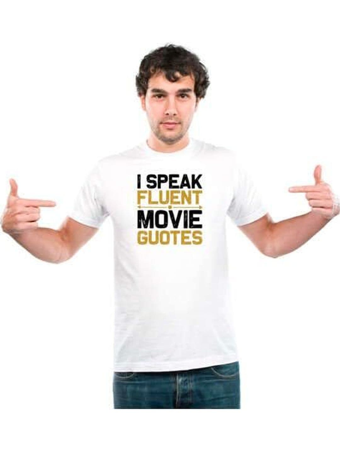 UDNAG Unisex Typography Printed T-shirt - view 1