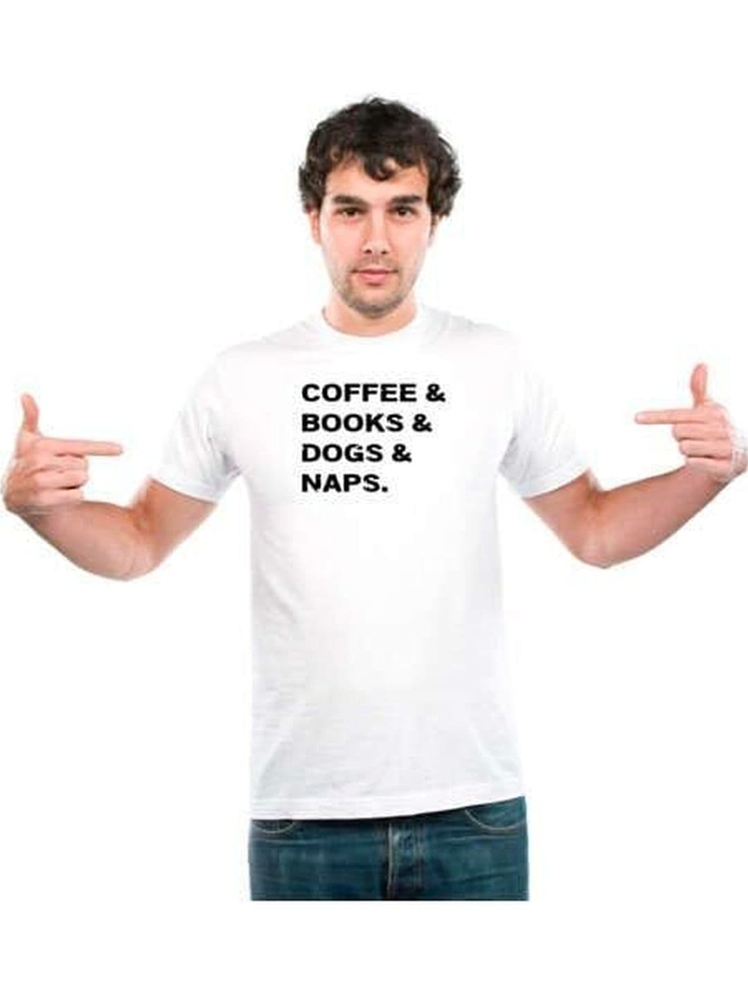 UDNAG Unisex Typography Printed T-shirt - view 1