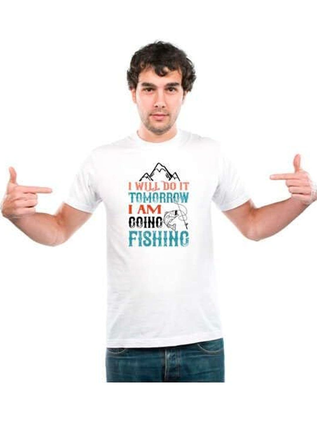 UDNAG Unisex Typography Printed T-shirt - view 1