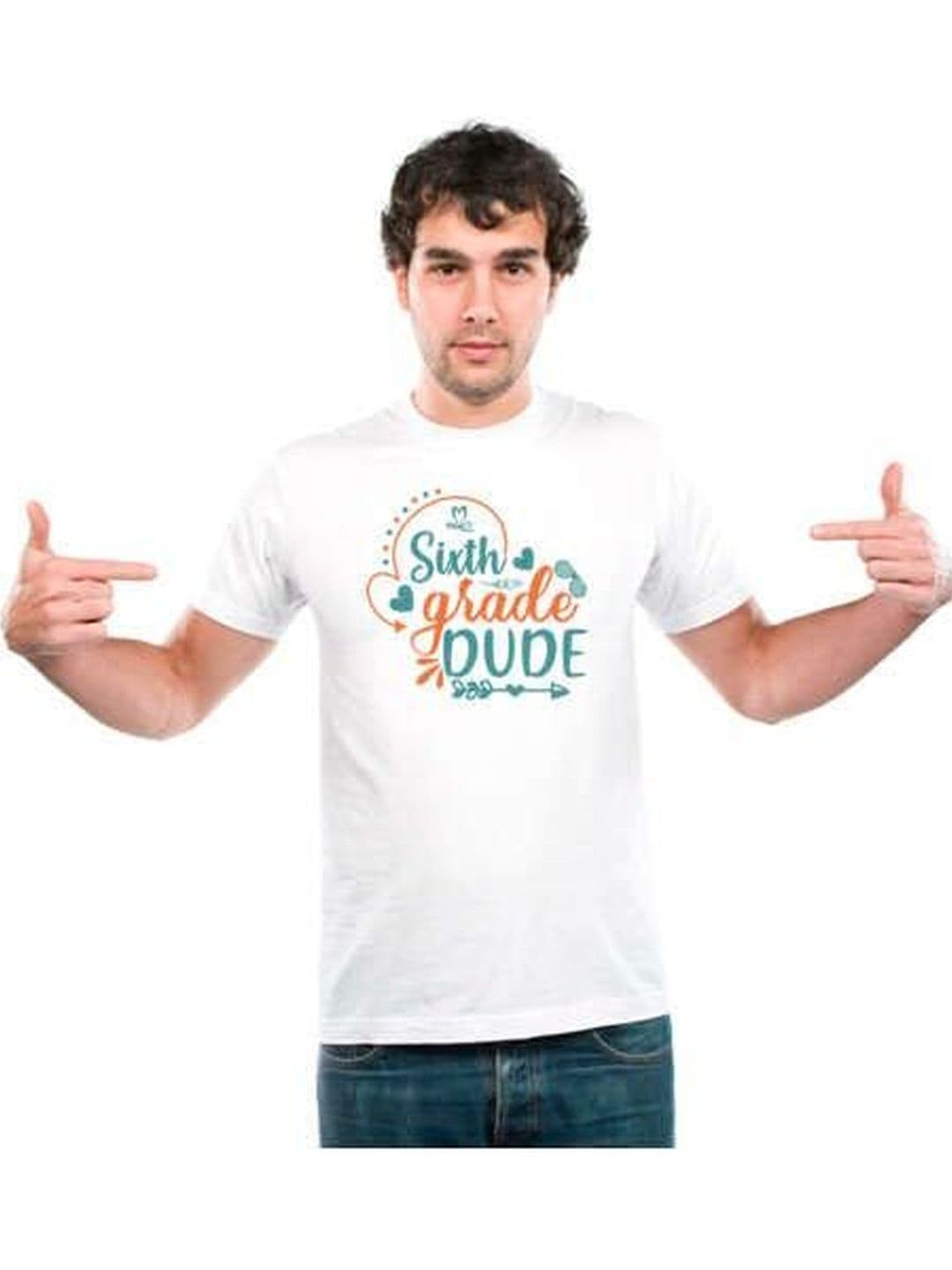 UDNAG Unisex Typography Printed T-shirt - view 1