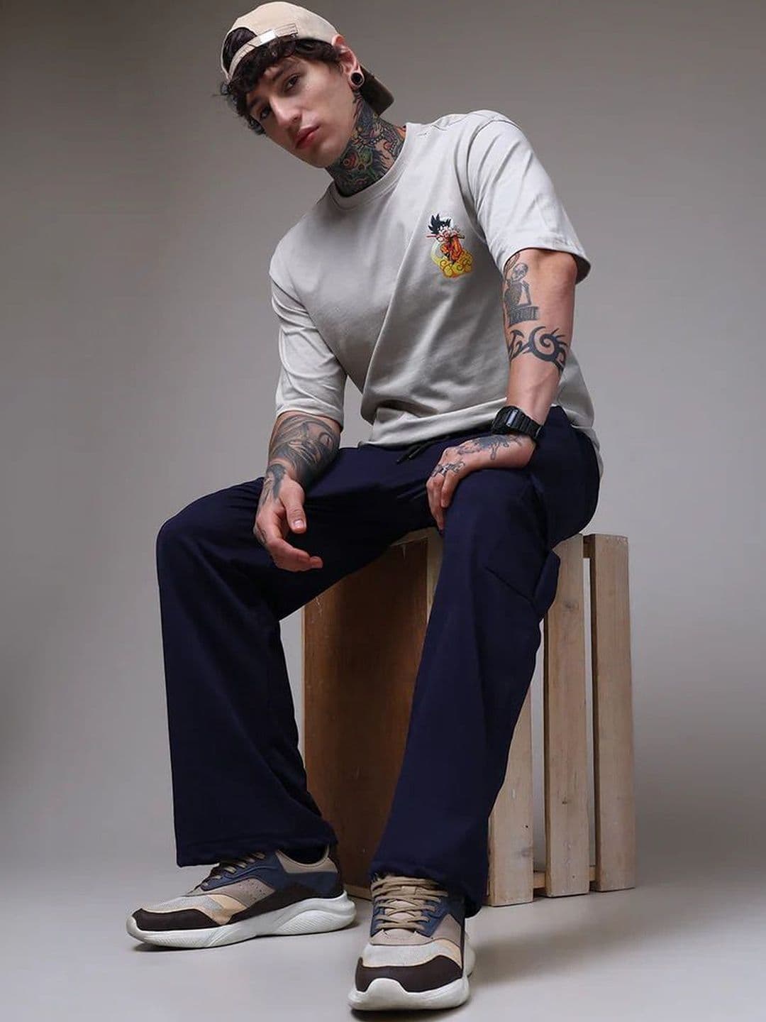 Timber N Threads Men Printed Pure Cotton T-shirt - view 1