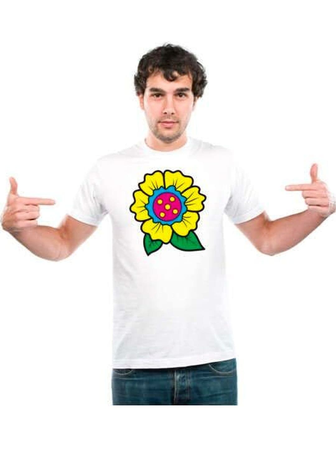 UDNAG Unisex Floral Printed T-shirt - view 1