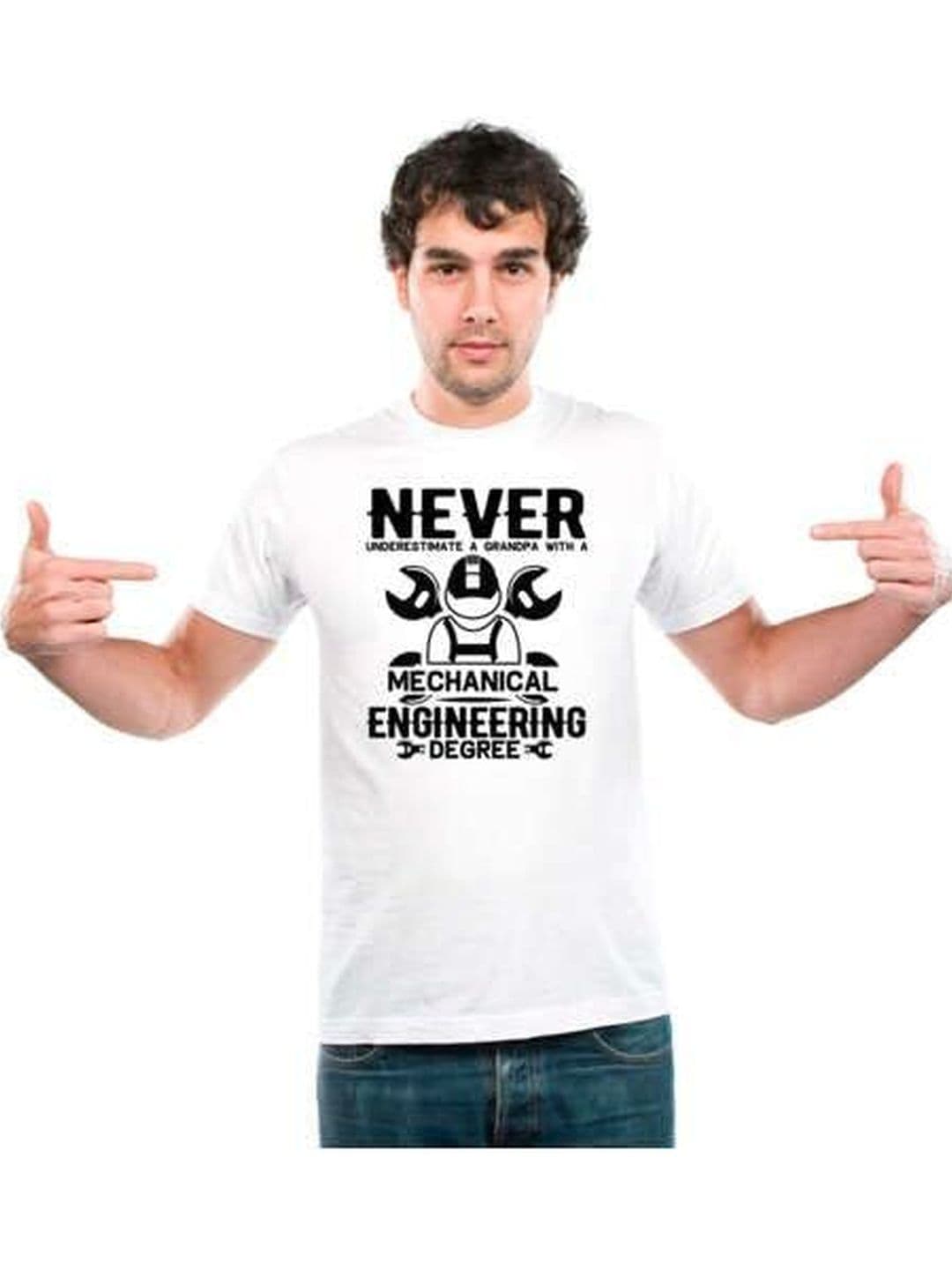 UDNAG Unisex Typography Printed T-shirt - view 1