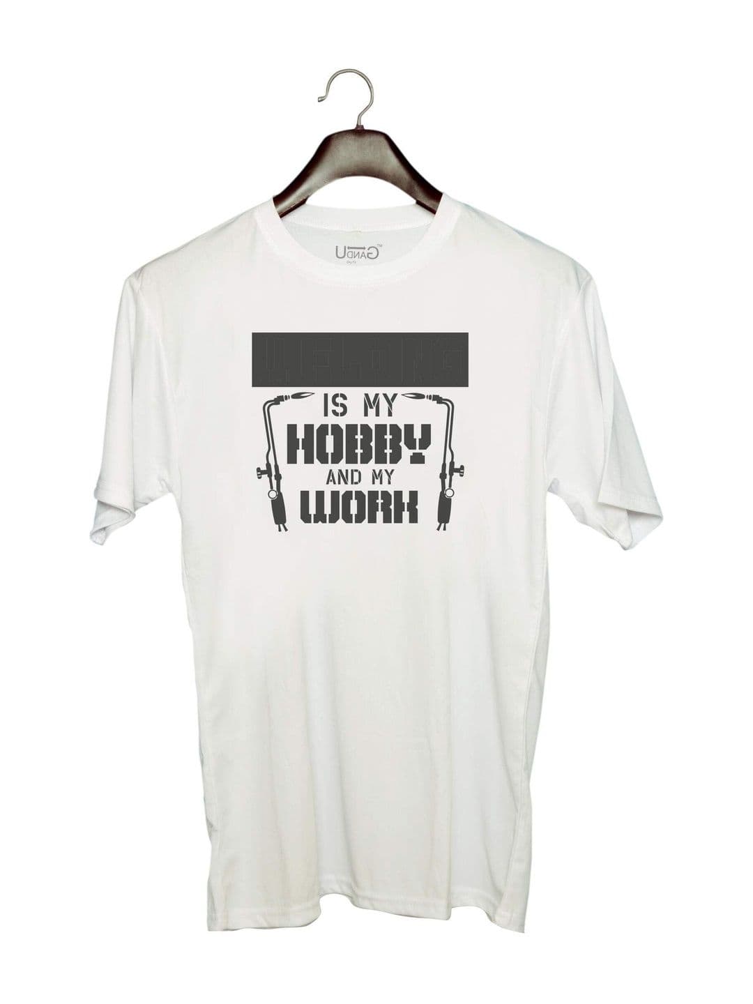 UDNAG Unisex Typography Printed T-shirt - view 1