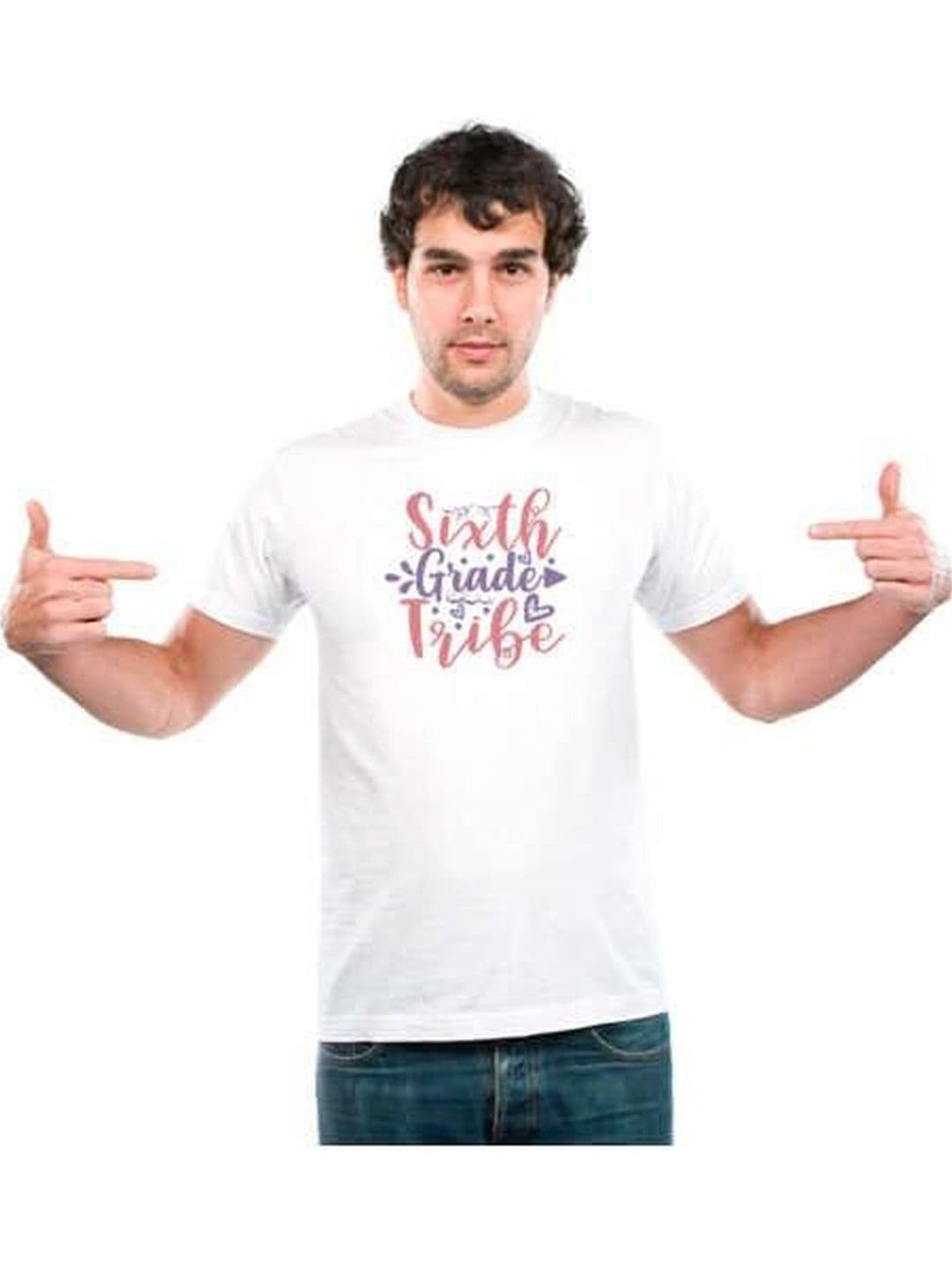 UDNAG Unisex Typography Printed T-shirt - view 1