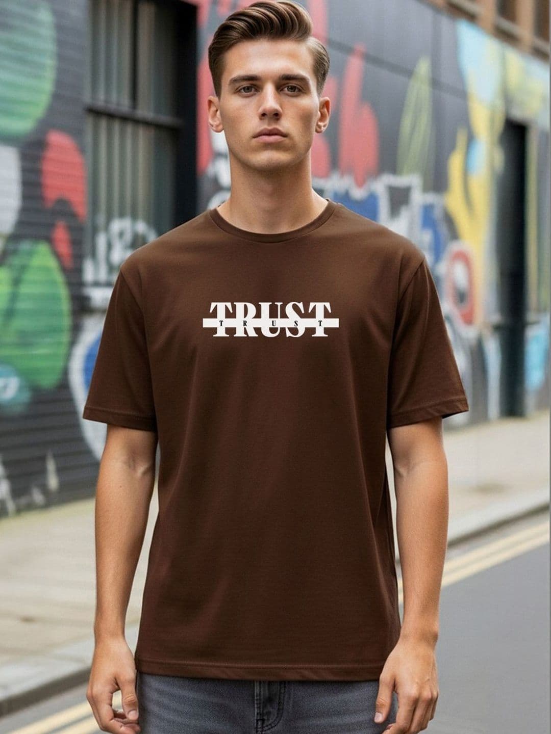 Timber N Threads Men Typography Printed T-shirt - view 1
