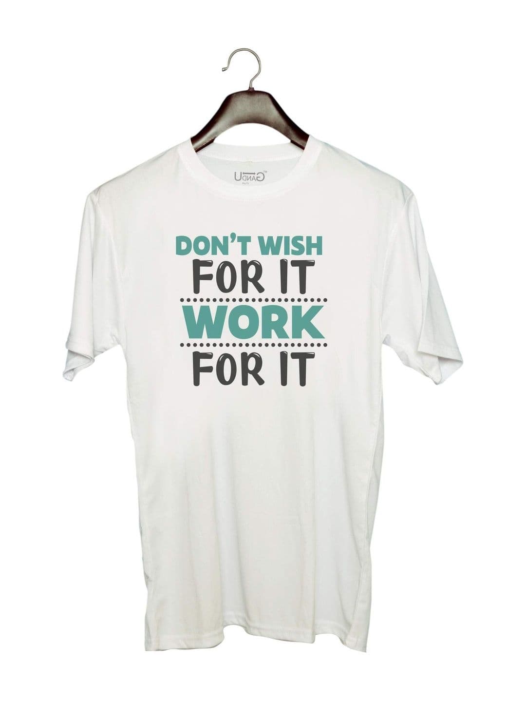 UDNAG Unisex Typography Printed T-shirt - view 1