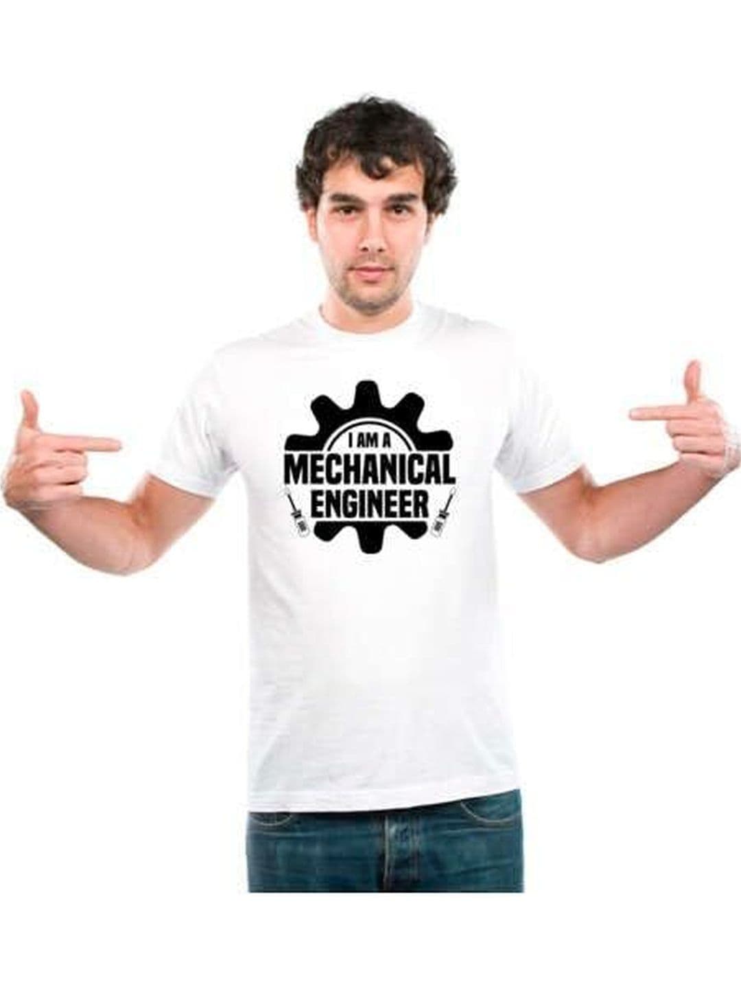 UDNAG Unisex Typography Printed T-shirt - view 1