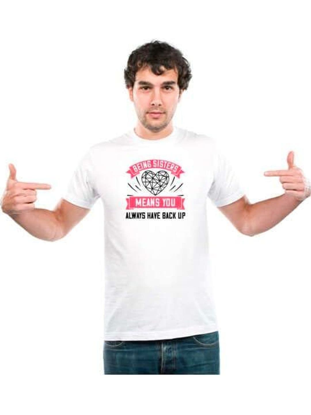 UDNAG Unisex Typography Printed T-shirt - view 1