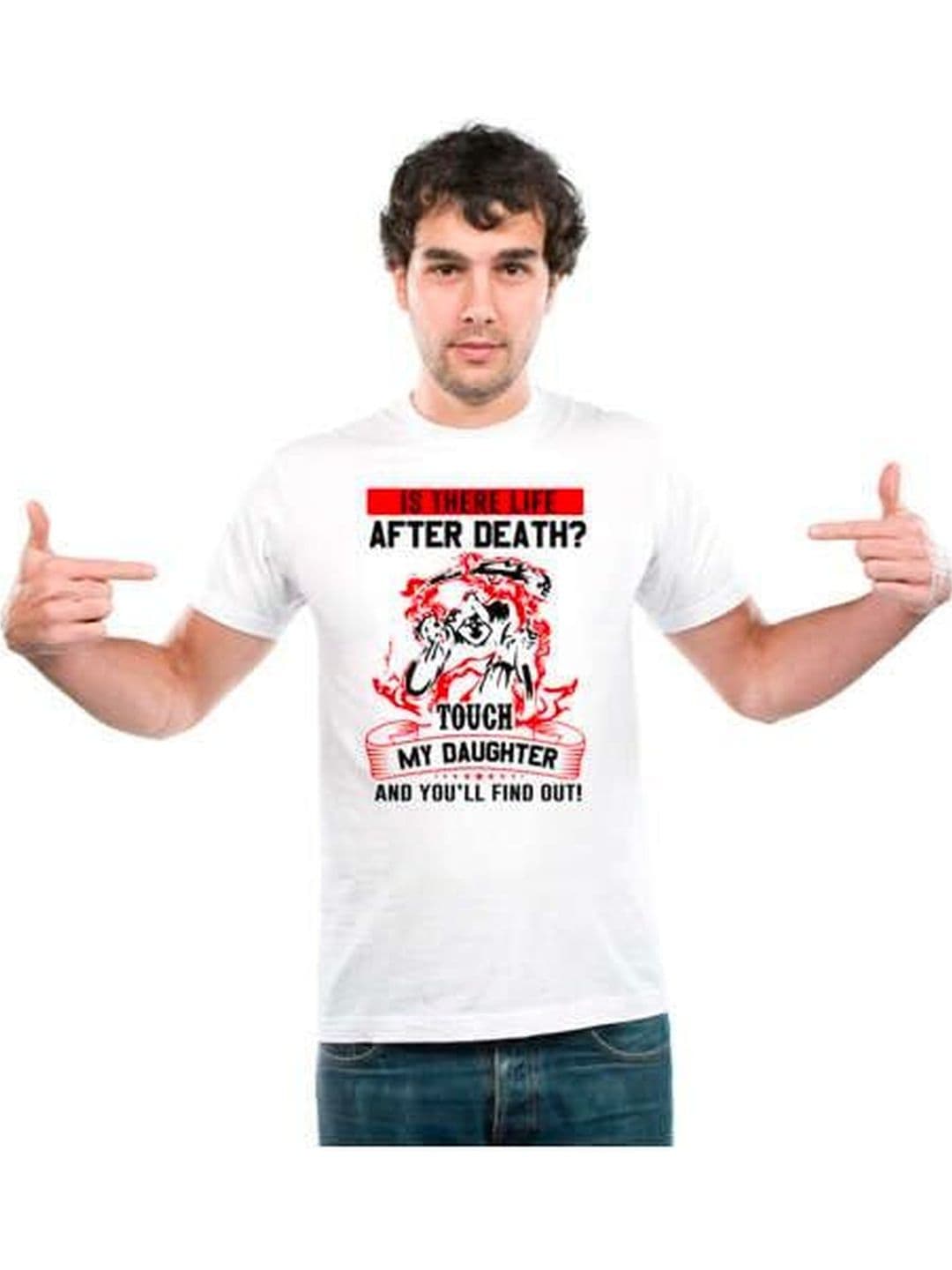 UDNAG Unisex Typography Printed T-shirt - view 1