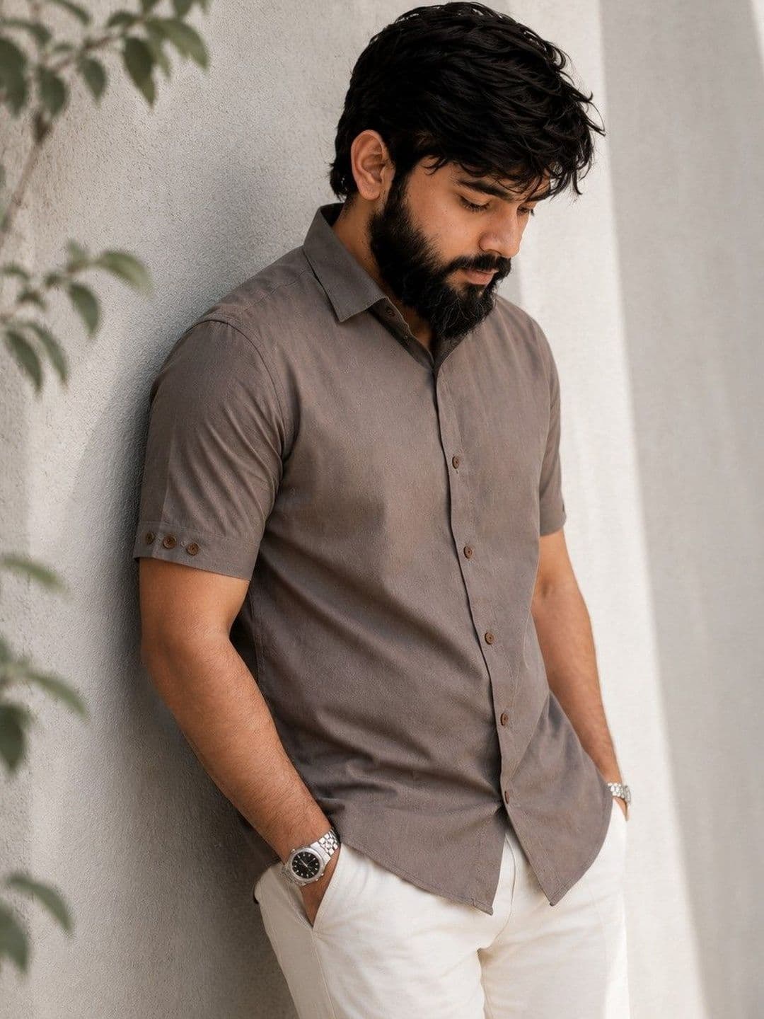Anneca Men Relaxed Casual Shirt - view 1