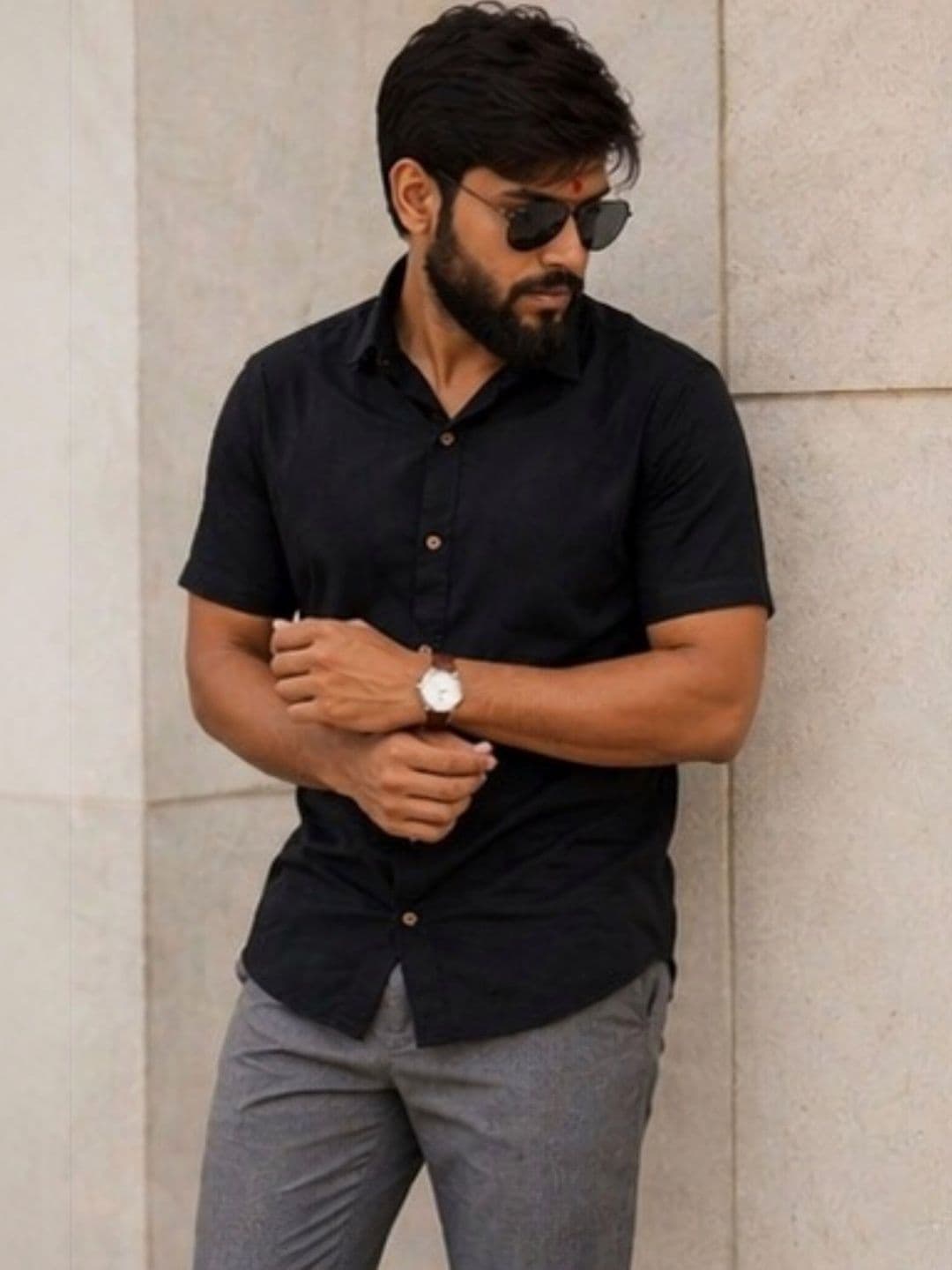 Anneca Men Relaxed Casual Shirt - view 1