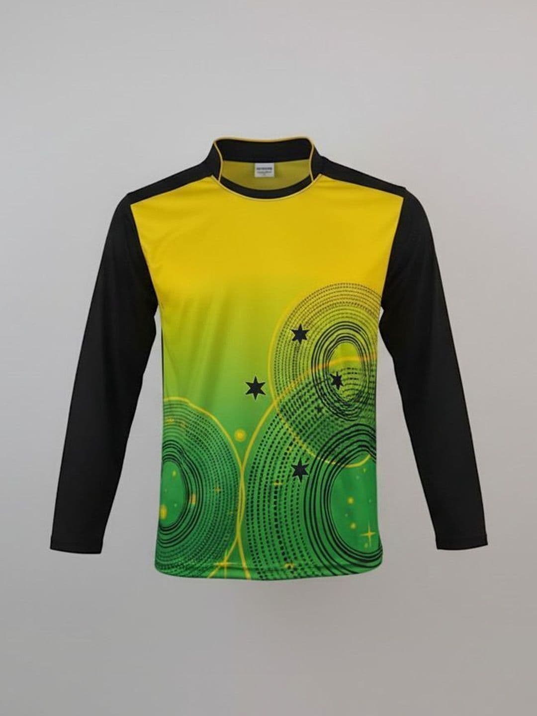 Lookswala Men Printed Mandarin Collar T-shirt - view 1