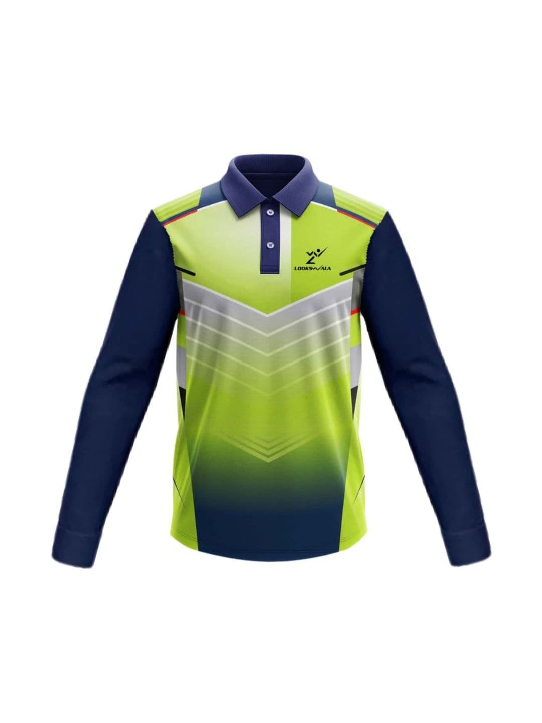 Lookswala Men Printed Polo Collar T-shirt - view 1