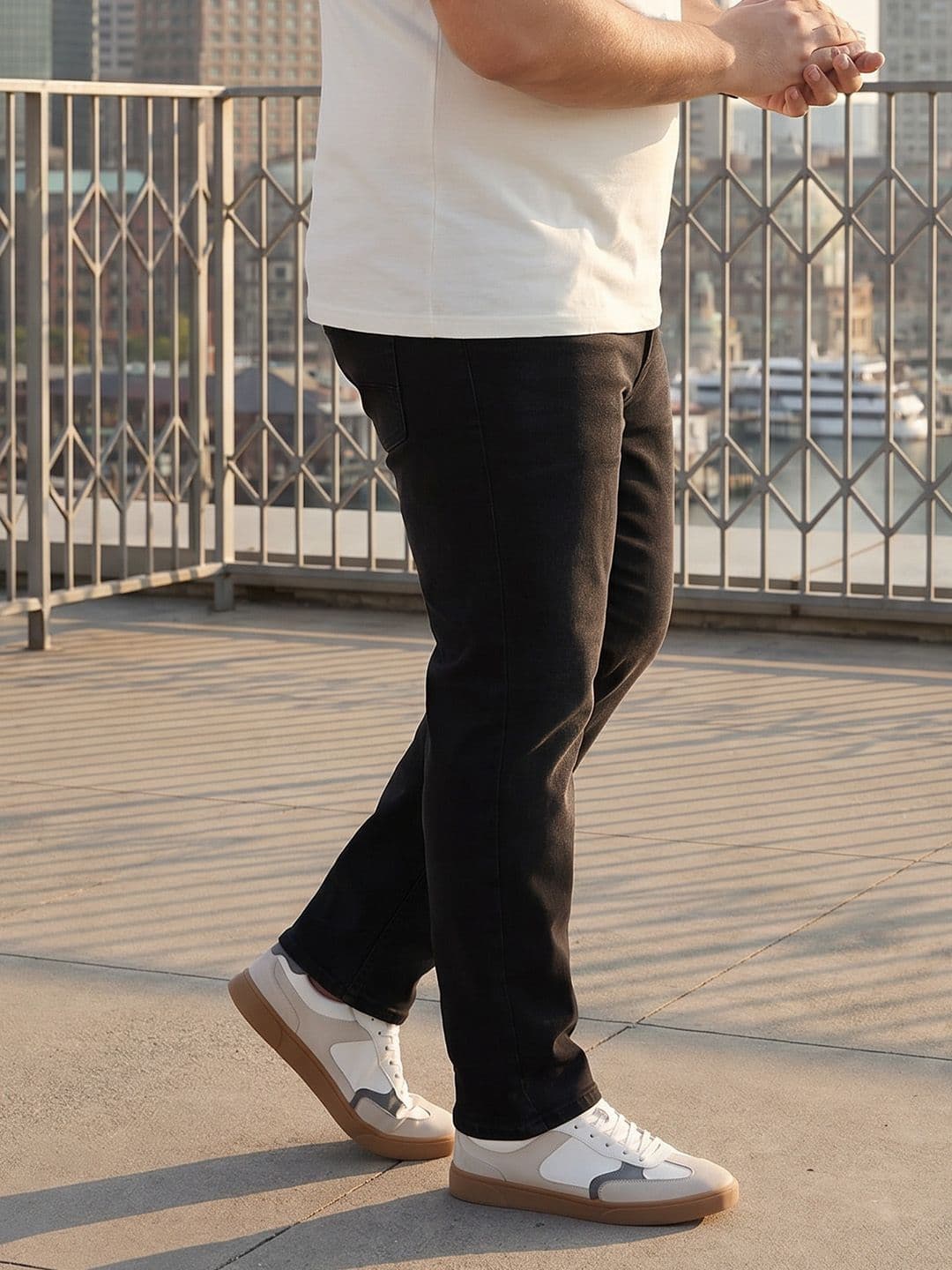 Sztori Men Plus Size Slim Fit Stretchable Jeans - view 1
