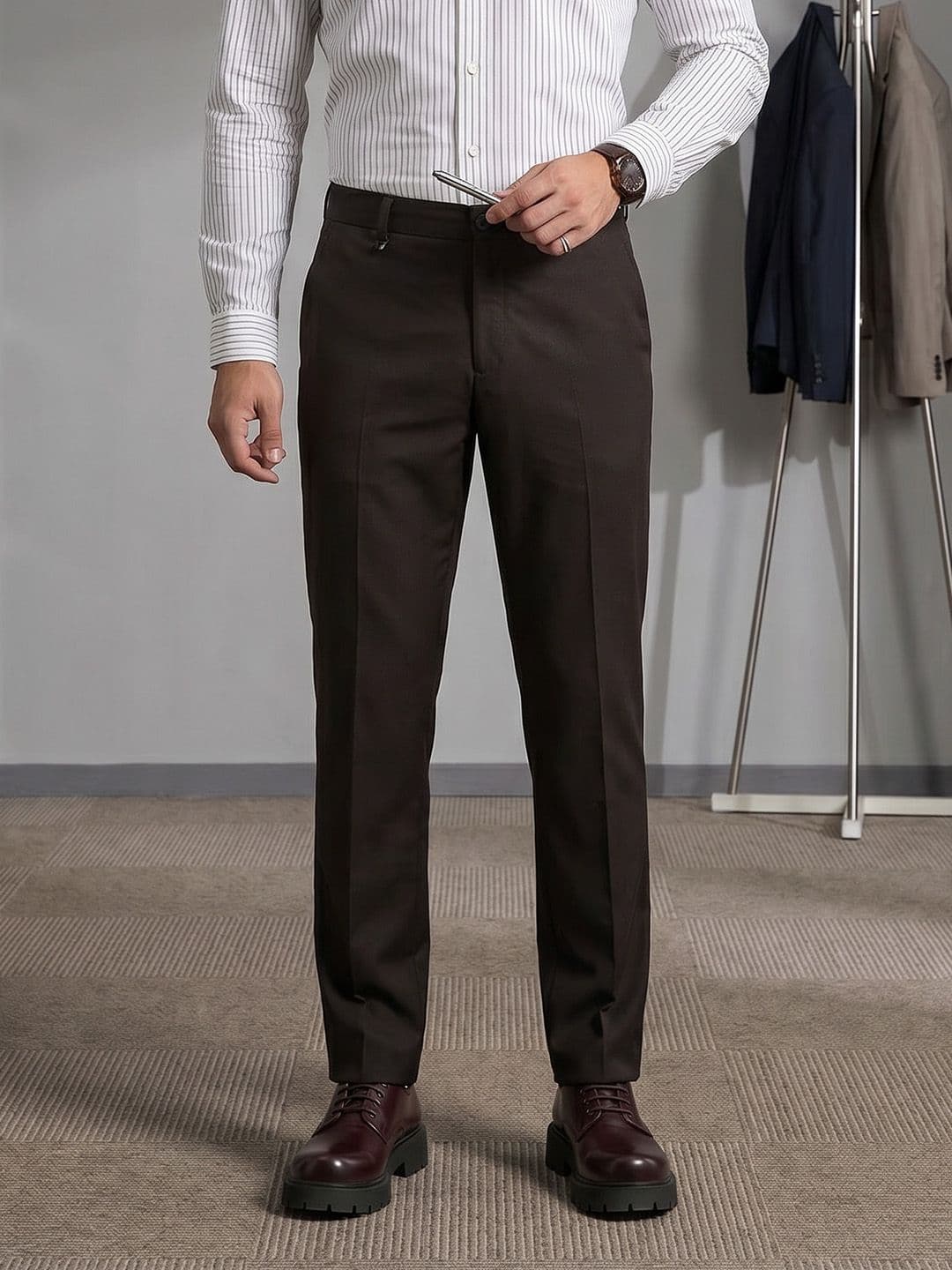 INVICTUS Men Formal Trousers - view 1
