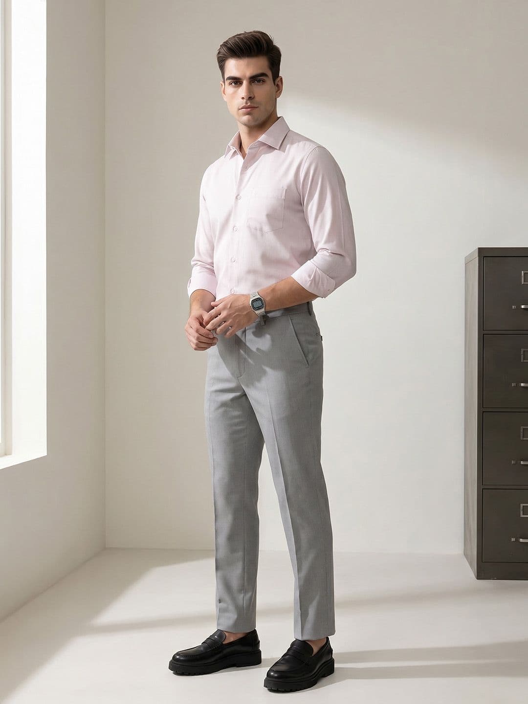 INVICTUS Spread Collar Formal Shirt - view 1