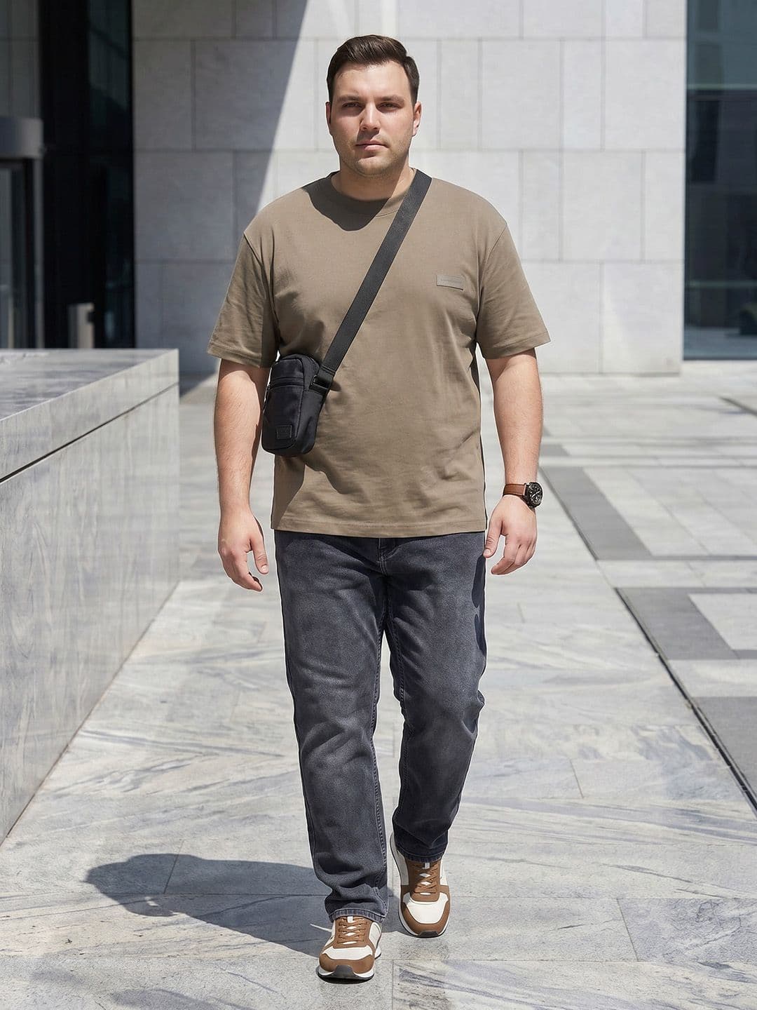 Sztori Men Plus Size Straight Fit Jeans - view 1