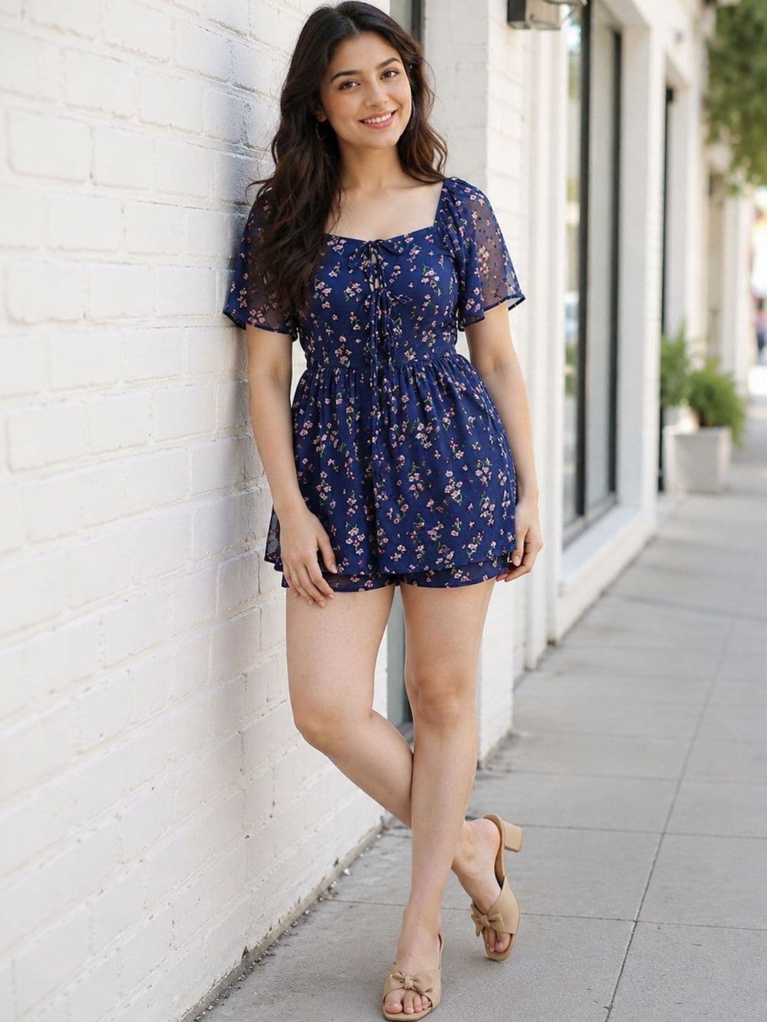 CORY EDGE Printed Jumpsuit - view 1