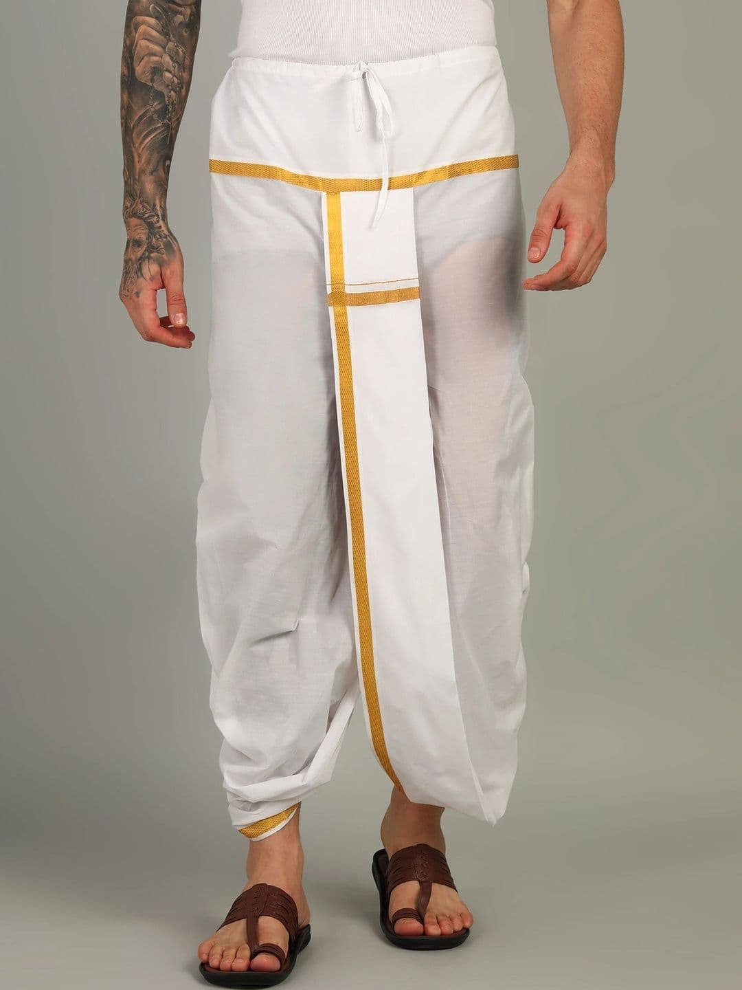 Shree shyam Handloom Men Dhoti Dhotis - view 1
