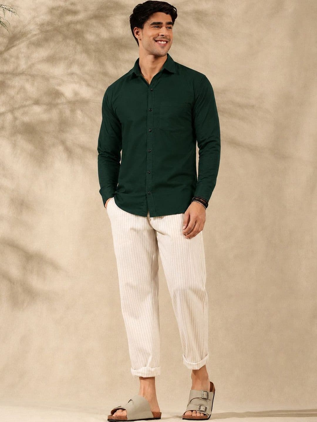 ROOPKAR Men Comfort Casual Shirt - view 1