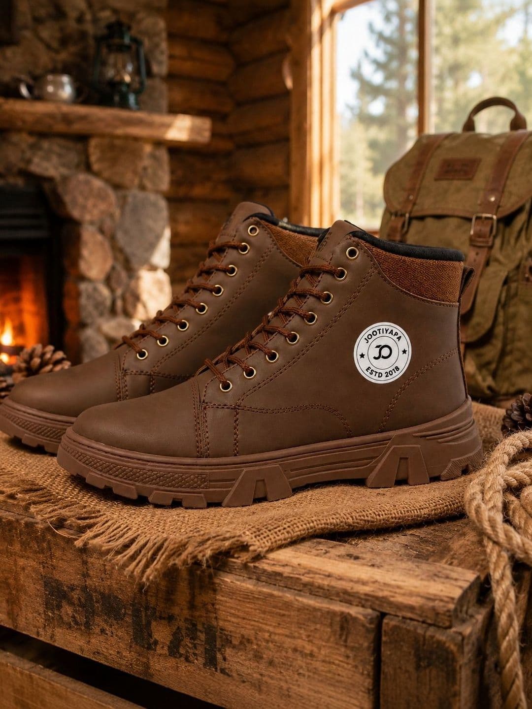 JOOTIYAPA Men High-Top Trekking Shoes - view 1