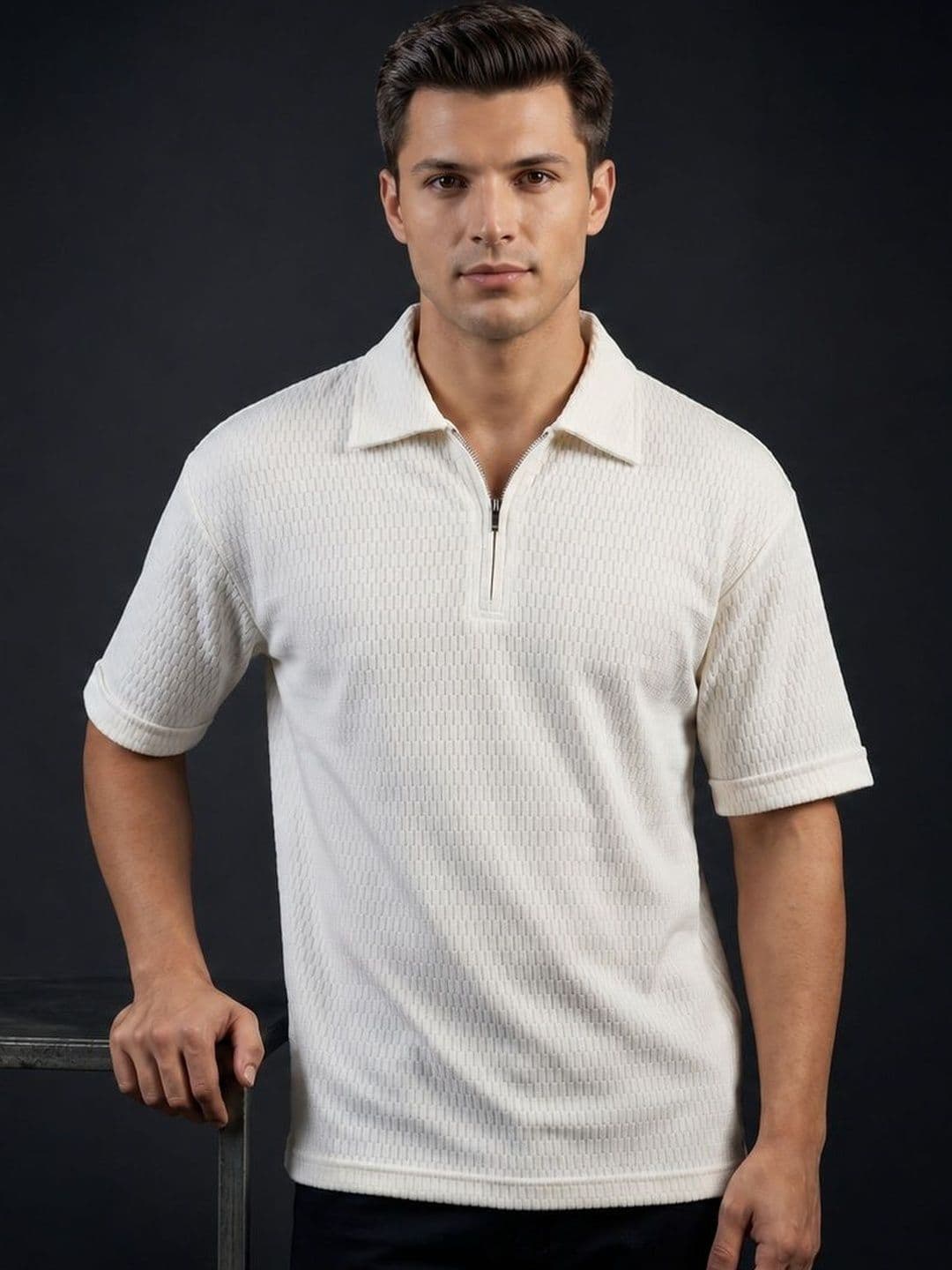 Metronaut Men Polo Collar T-shirt - view 1